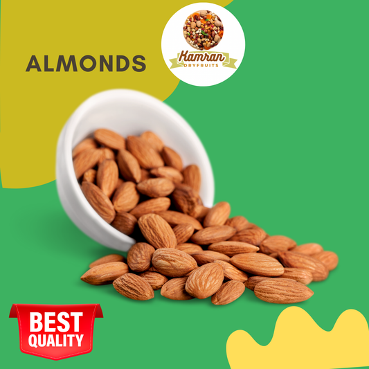 Kamran Dry Fruit - Premium Almonds: Fresh, Nutritious, and Delicious!